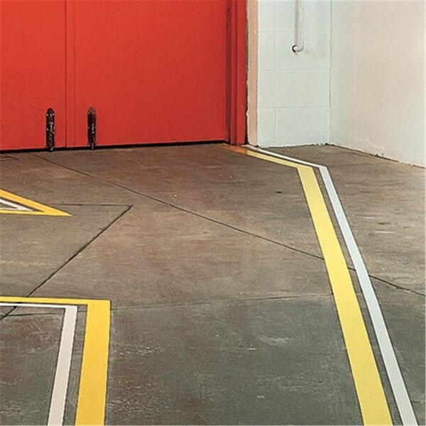 Box Partners Tape Logic 1 in. x 36 yards Yellow Solid Vinyl Safety Tape, 48PK T9136Y - main